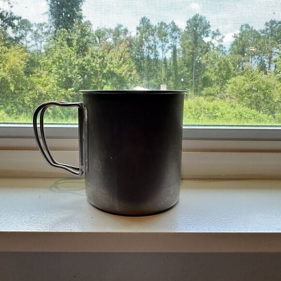 Snow Peak Titanium 600 Mug Cup Japan Ultralight Backpacking Camping Gear - Picture 6 of 7